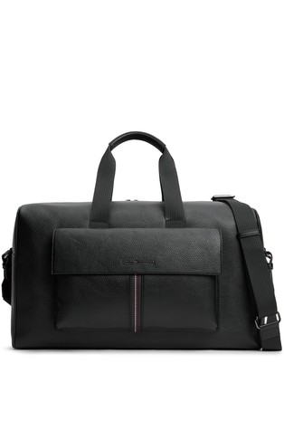 Faux-leather Duffel Bag