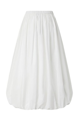 Long balloon skirt