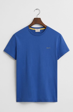 Slim fit majica s kontrastnim logotipom