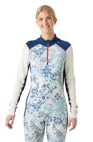 LIFA® Merino Midweight 2-in-1 Graphic Half-zip Base Layer