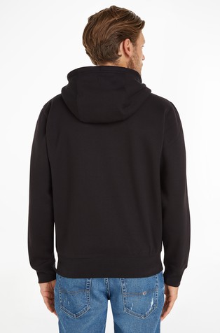 TOMMY HILFIGER Jopa s kapuco iz mešanice z organskim bombažem Črna - Black 2