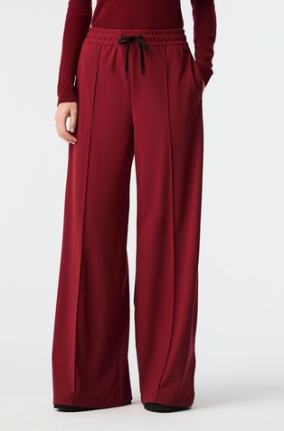 Široke hlače iz power stretch jerseya