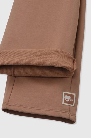 BENETTON Flared sweatpants Brown 3