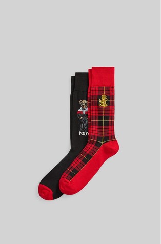 Polo Bear Trouser Sock 2-Pack