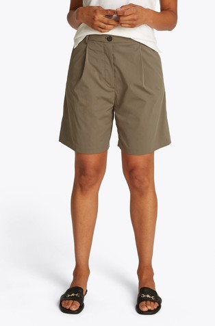 Pleated Shorts