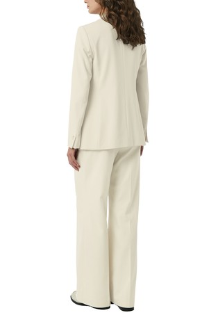COMMA High-quality blazer with an asymmetric front Beige 2