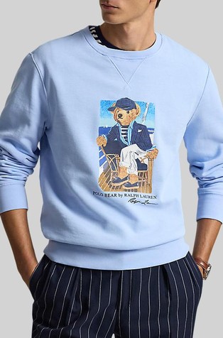 Polo Bear Fleece Sweatshirt