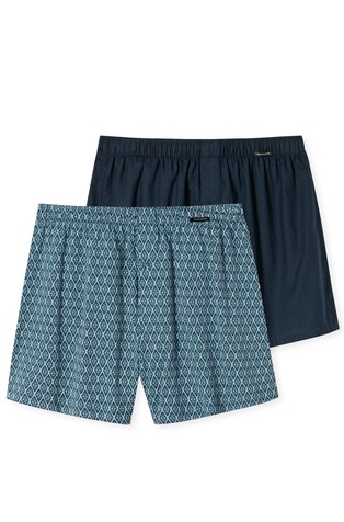SCHIESSER Boxershorts Multipacks 2 pack of Boxer shorts in cotton Emporium