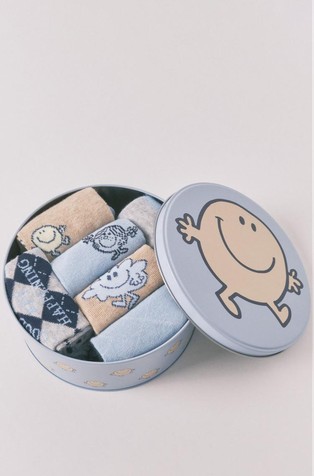 Pack of 6 Mr. Men socks