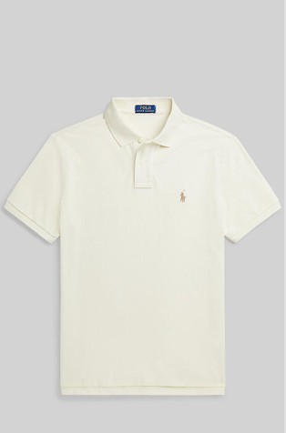 Custom Slim Fit Mesh Polo Shirt
