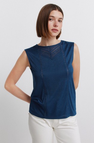 Crochet vest top