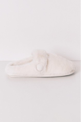 Mary-Jane copati iz umetnega krzna