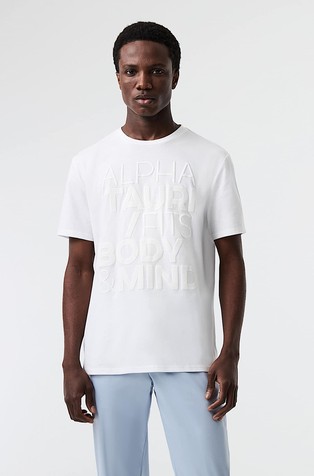 Cotton T-shirt with print