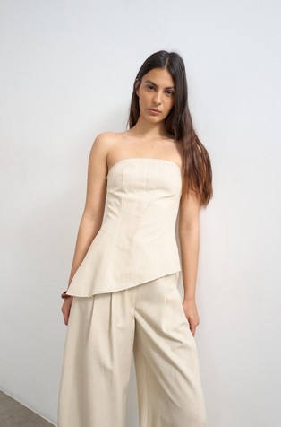 TSSINA asimetričen bandeau top