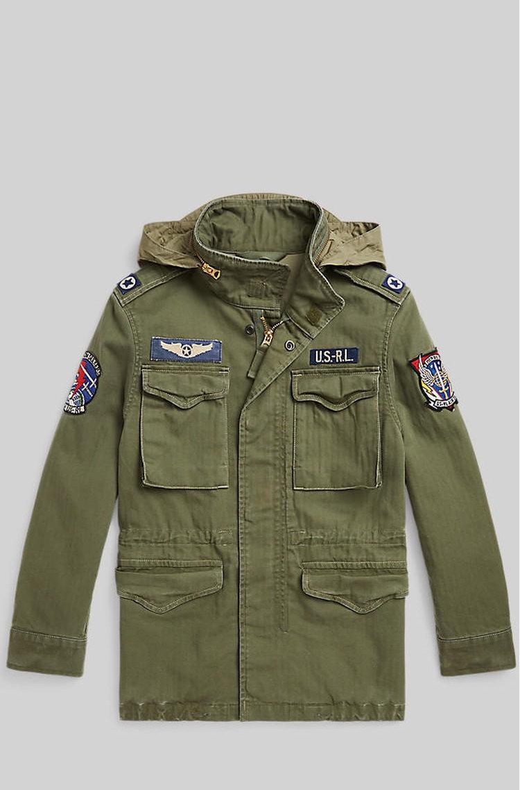 RALPH LAUREN The Iconic Field Jacket Olive Mountain 