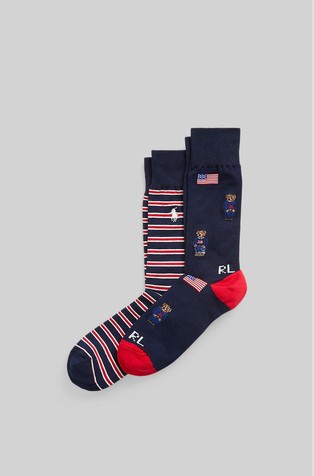 Polo Bear paket 2 parov nogavic