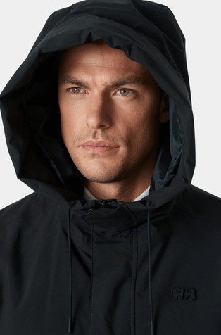 HELLY HANSEN Munich dežni plašč s kapuco in umetnim polnilom Črna - Black 3