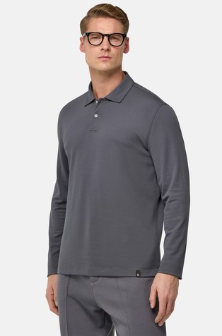 S.Cafè® High-Performance Piqué Polo Shirt