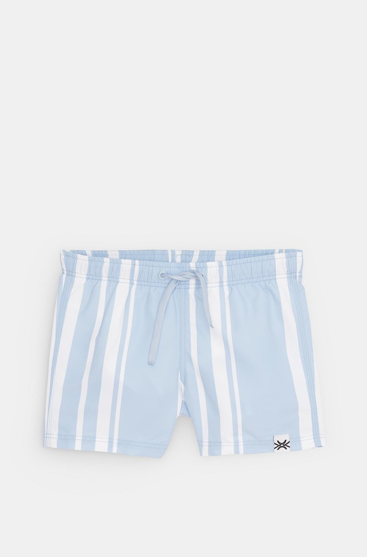 BENETTON Kopalke z vzorcem Modra - Blue/White 