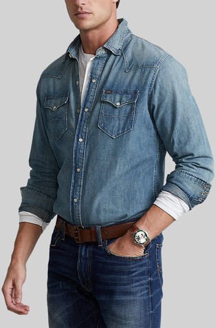 Classic Fit Western srajca