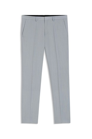 Extra-slim-fit trousers in wool-blend