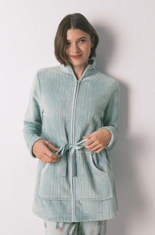 Fleece robe
