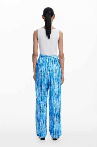 DESIGUAL Tie-Dye Jumpsuit White / Blue 2