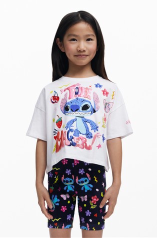 Stitch™ cropped majica s kratkimi rokavi