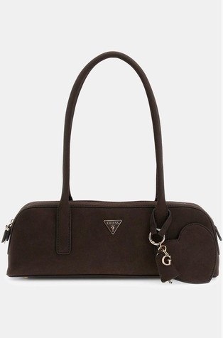 Isobel Faux Suede Shoulder Bag