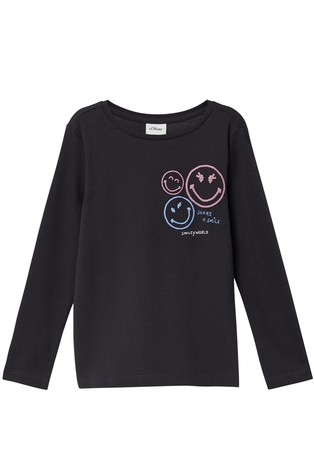 Smiley® T-shirt with front and back print