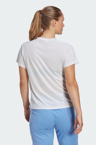ADIDAS Aeroready Train Essentials Minimal Branding Tee White 2