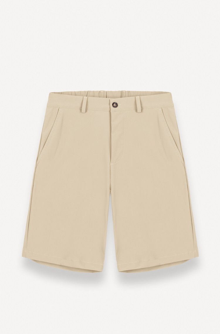 COLMAR Regular fit kratke hlače iz tehnične tkanine Bež - Light Beige 