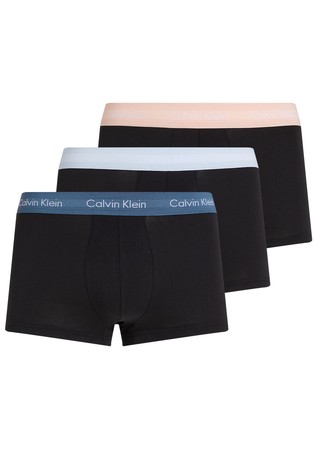 Paket 3 boksaric z nizkim pasom - Cotton stretch