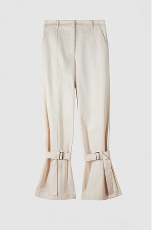 Bombažne hlače z paščkoma