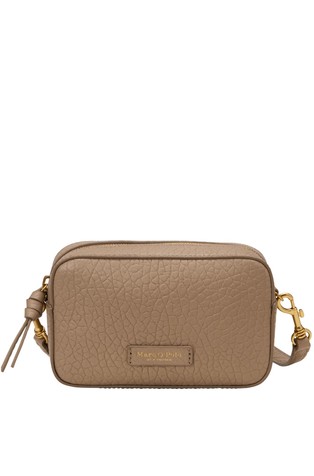 Small shoulder bag in leather