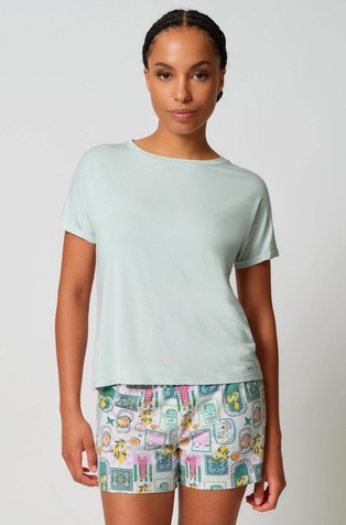 Every night in mix & match short sleeved tee