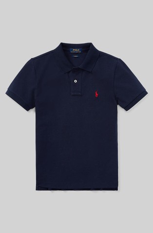 Custom fit bombažna polo majica