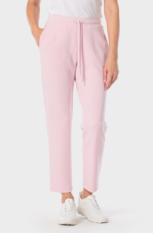 Cropped joggers in blend with modal