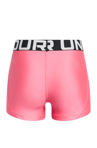 UNDER ARMOUR HeatGear® Branded Shorts Super Pink / White 2