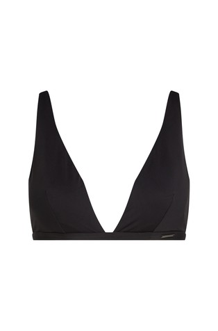 CALVIN KLEIN Triangel zgornji del kopalk - CK Essentials Črna - Black 5