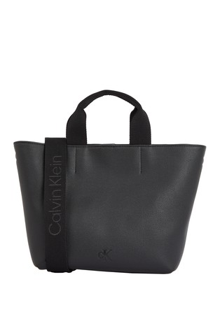 Small tote in faux-leather