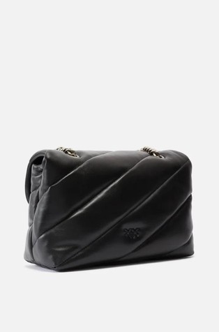 PINKO Mini Love Bag Puff Maxi Quilt Black 2