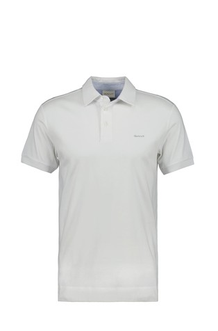 Slim fit polo majica iz merceriziranega bombaža