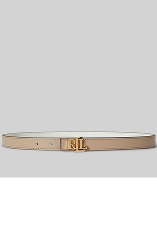 Reversible Logo Leather Belt