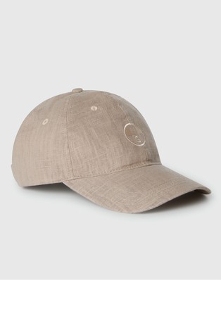 Kapa s šiltom iz lanene mešanice