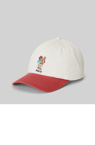 Polo Bear bombažna kapa s šiltom