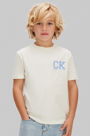 Logo bombažna majica s kratkimi rokavi