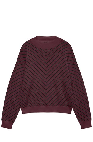 VMCAPRICORN pleten pulover z vzorcem