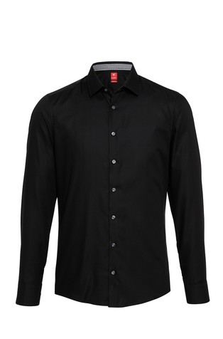 Slim fit City srajca z dolgimi rokavi