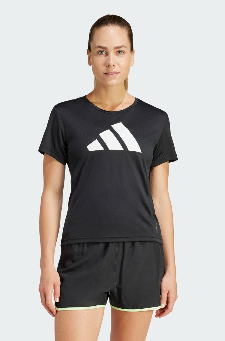 ADIDAS Run It Running Tee Black 